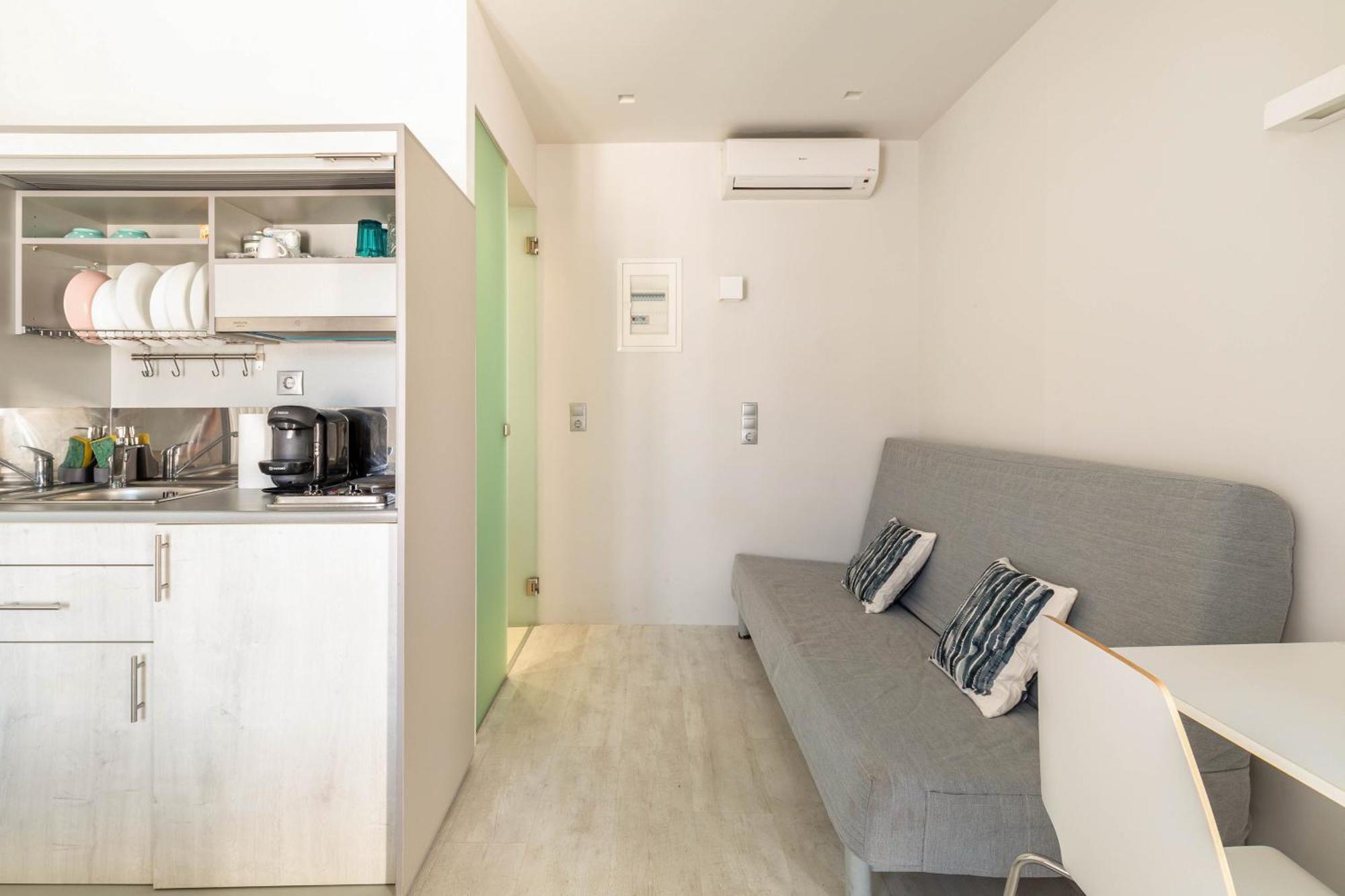 شقة Elenitas Flat Next To The Windmills Mykonos Town المظهر الخارجي الصورة