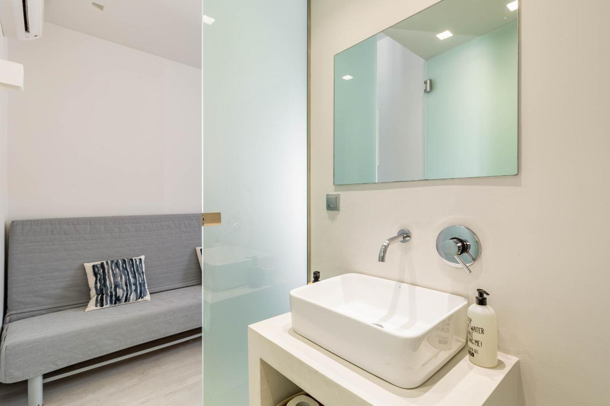 شقة Elenitas Flat Next To The Windmills Mykonos Town المظهر الخارجي الصورة
