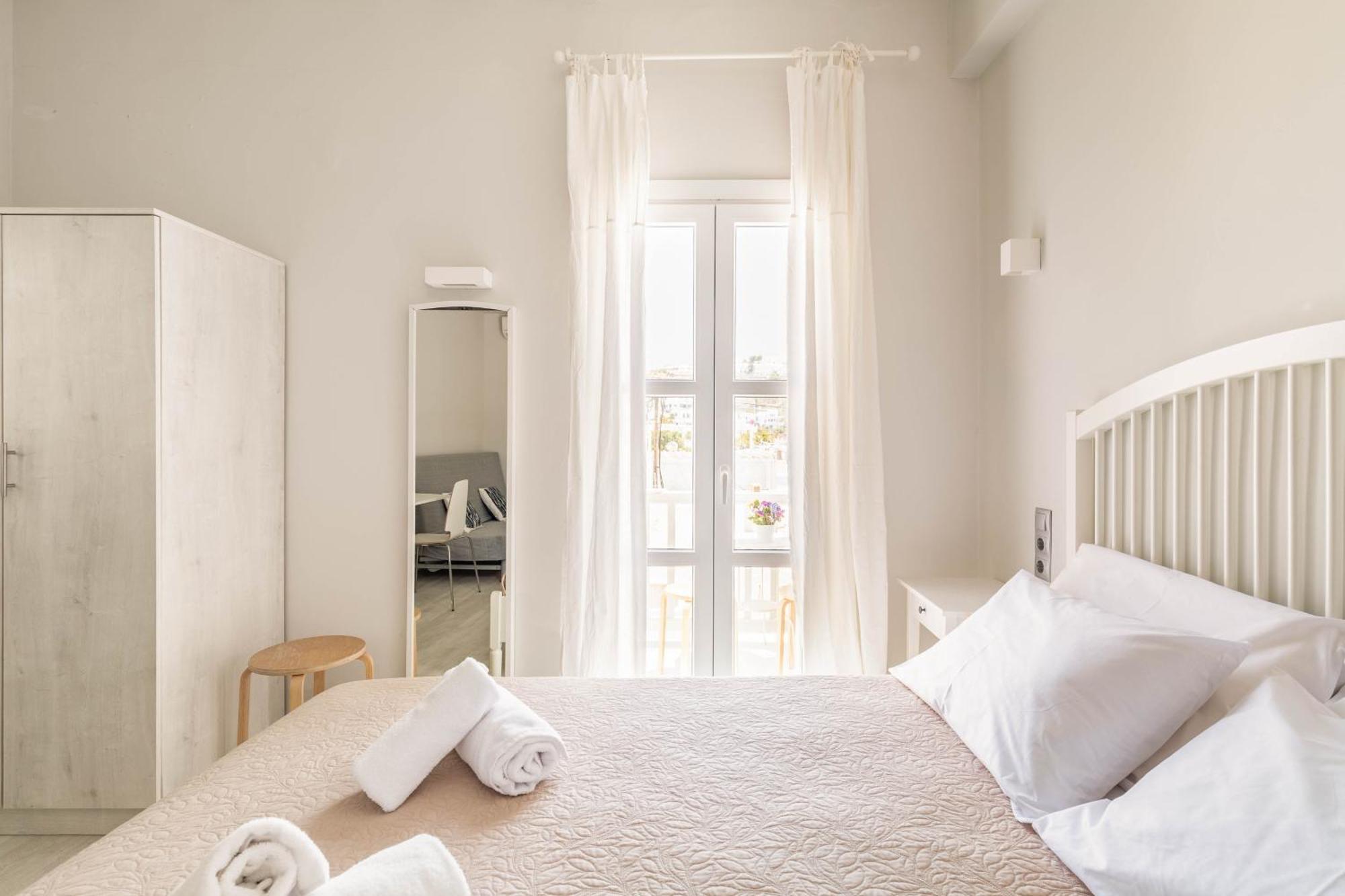 شقة Elenitas Flat Next To The Windmills Mykonos Town المظهر الخارجي الصورة
