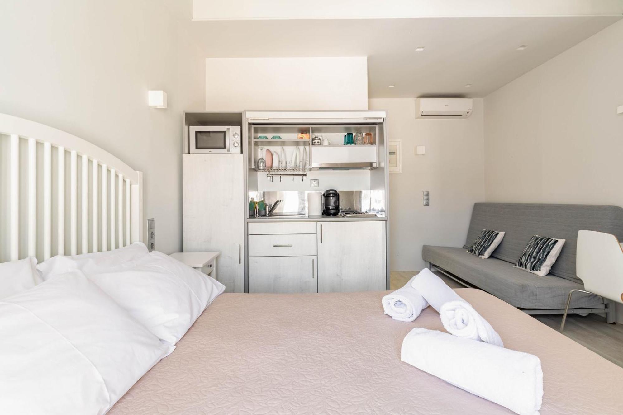 شقة Elenitas Flat Next To The Windmills Mykonos Town المظهر الخارجي الصورة